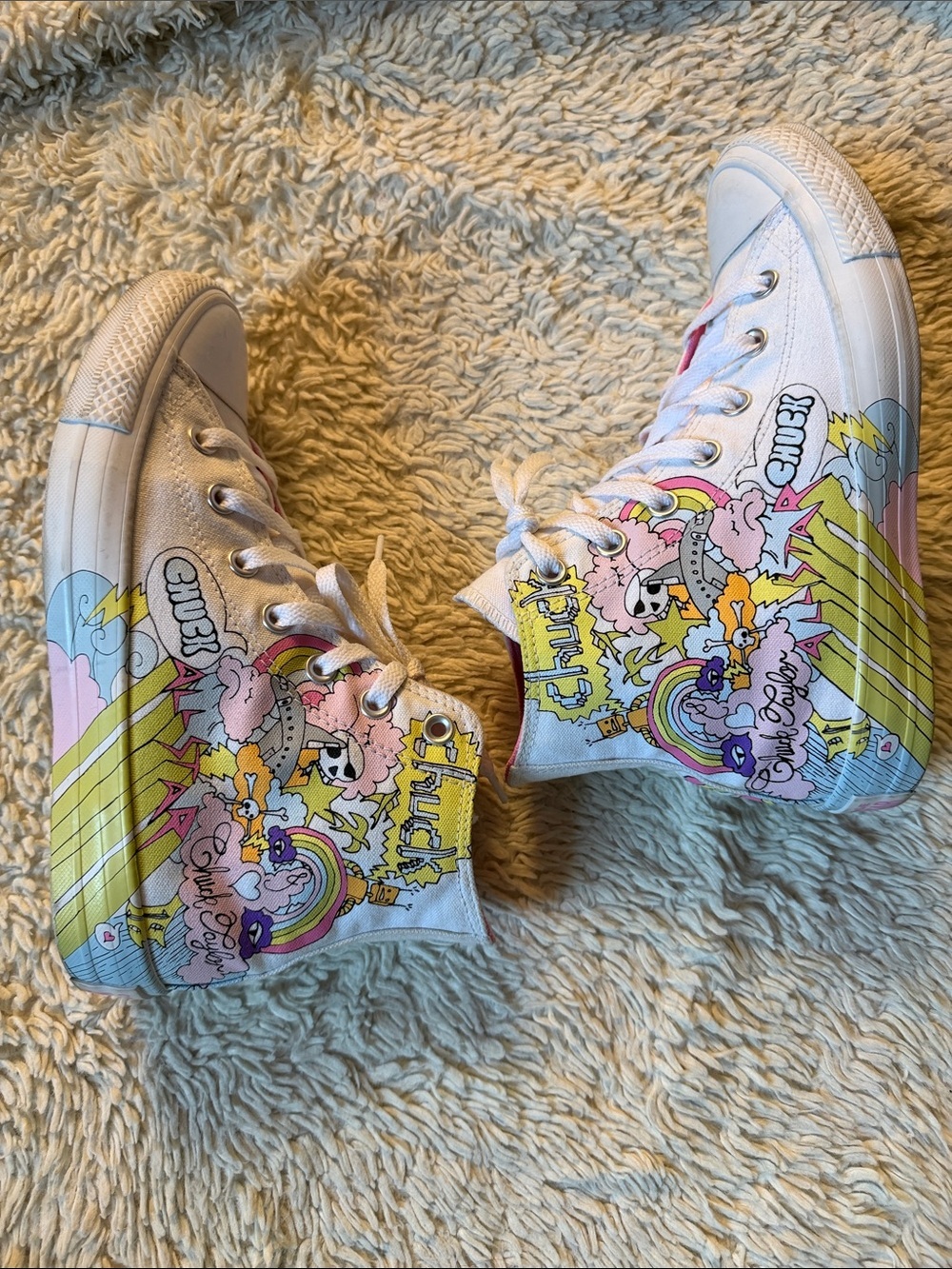 Converse Chuck Taylor All Star High Top Notebook Print Size 8women, 6Mens